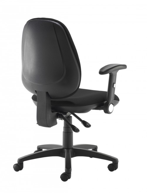 Office Chairs Black Jota High Back Operator Chair JH46-000-BLK by Dams - enlarged view