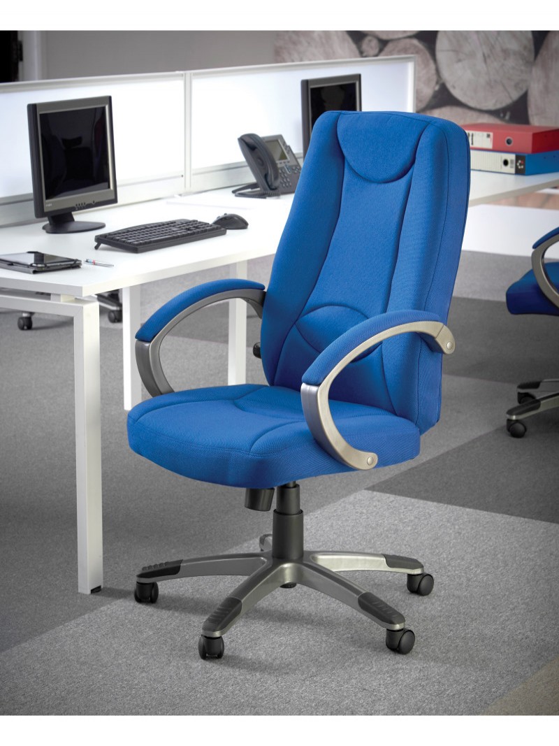 Office Chair Fabric Lucca Managers Office Chair LUC300T1-B | 121 Office ...