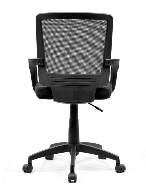 Mesh Office Chair Black Beta Computer Chair BCM/F600/BK by Eliza Tinsley - enlarged view