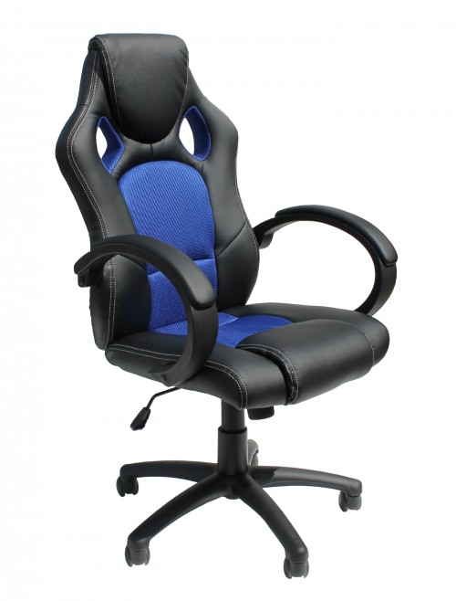 Gaming Chairs - Alphason Daytona Office Chair AOC5006BLU - enlarged view