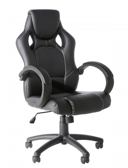 Gaming Chairs - Alphason Daytona Office Chair AOC5006BLK - enlarged view