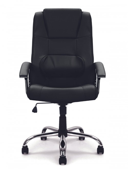 Office Chair Black Leather Westminster Executive Chair 2008ATG/LBK by Eliza Tinsley - enlarged view