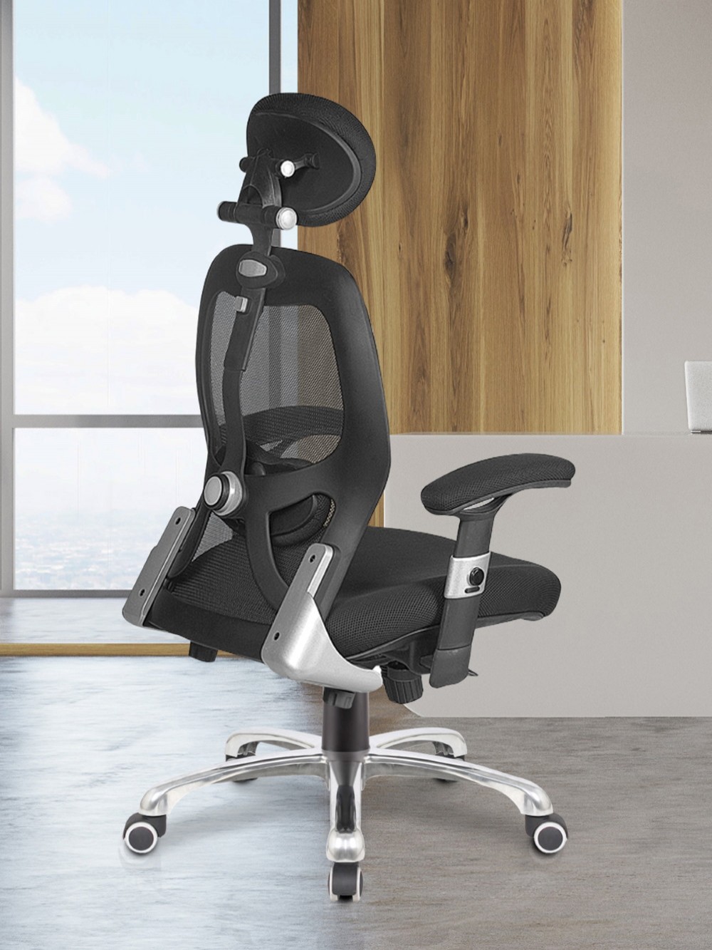 Ergo Mesh Office Chair DPA/ERGO/KTAG/M 24 Stone Rated Gas Lift | 121 ...