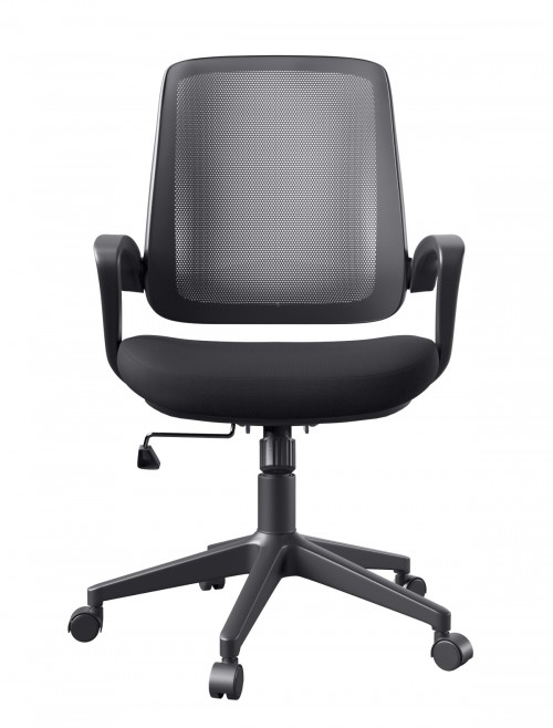 Mesh Office Chair Black Marvin Computer Chair AOC8166BLK by Alphason - enlarged view