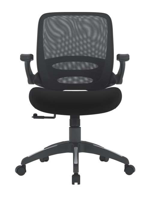 Mesh Office Chair Black Newport Computer Chair AOC8169BLK by Alphason - enlarged view