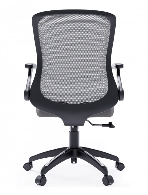 Mesh Office Chair Grey Toronto Computer Chair AOC8171GRY by Alphason - enlarged view