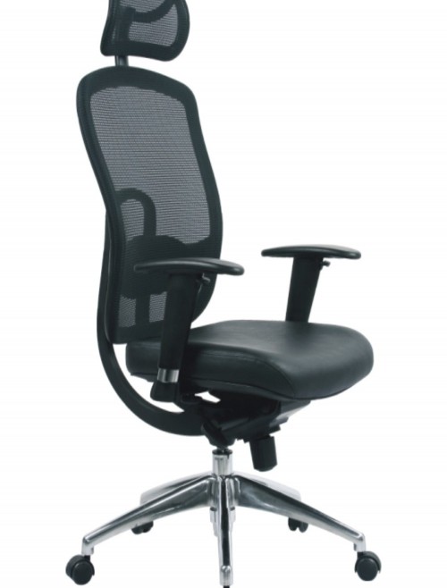 Mesh Office Chair Black Liberty High Back Executive Chair 80HBSY/AHR by Eliza Tinsley - enlarged view