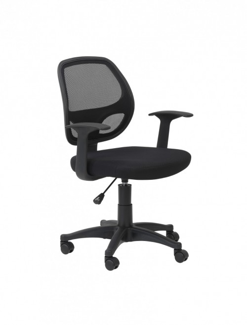 Alphason Davis Mesh Chair AOC9118-M-BK - enlarged view