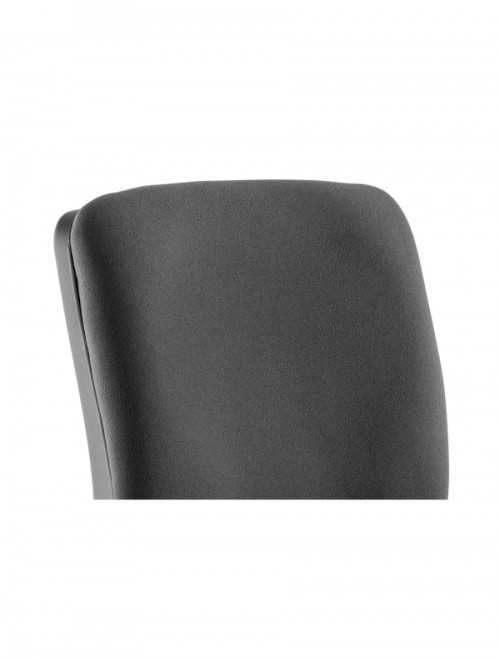 Office Chairs Black Chiro Medium Back Fabric Operator Chair OP000010 by Dynamic - enlarged view