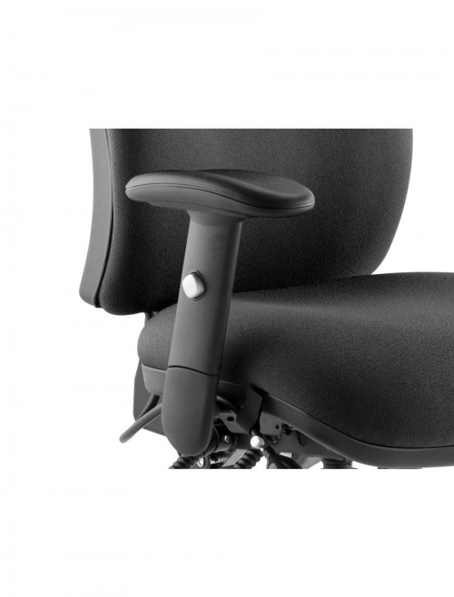 Office Chairs Chiro Medium Back Fabric Operator Chair OP000010 by Dynamic