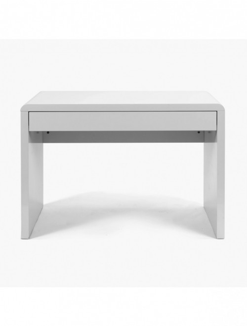 Home Office Desk White Nordic Home Workstation BDW/F210/WH by Eliza Tinsley - enlarged view