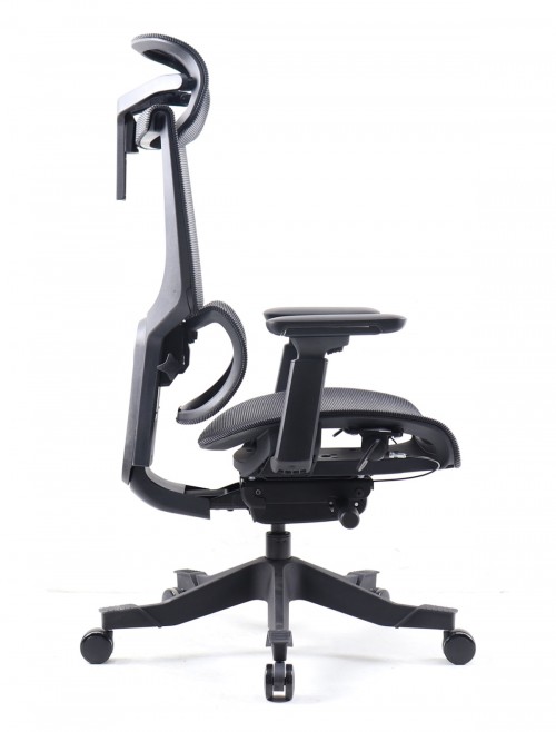 Mesh Office Chair Black Elise Operator Chair ELS300K2-K by Dams - enlarged view