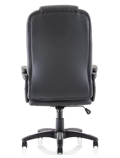 Bonded Leather Office Chair Black Dakota Executive Chair EX000250 by Dynamic - enlarged view