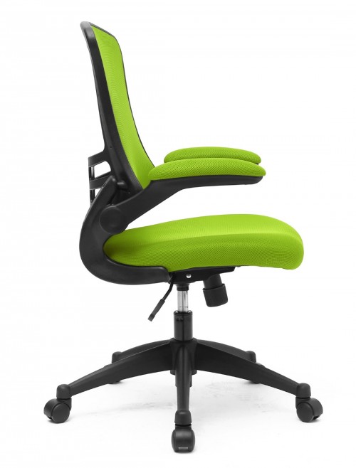 Mesh Office Chair Green Luna Computer Chair BCM/L1302/GN by Eliza Tinsley - enlarged view