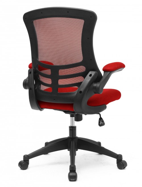 Mesh Office Chair Red Luna Computer Chair BCM/L1302/RD by Eliza Tinsley - enlarged view