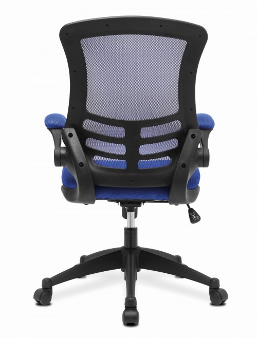 Mesh Office Chair Blue Luna Computer Chair BCM/L1302/BL by Eliza Tinsley - enlarged view