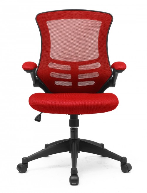 Mesh Office Chair Red Luna Computer Chair BCM/L1302/RD by Eliza Tinsley - enlarged view