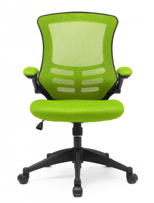 Mesh Office Chair Green Luna Computer Chair BCM/L1302/GN by Eliza Tinsley - enlarged view