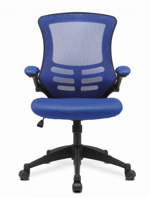 Mesh Office Chair Blue Luna Computer Chair BCM/L1302/BL by Eliza Tinsley - enlarged view