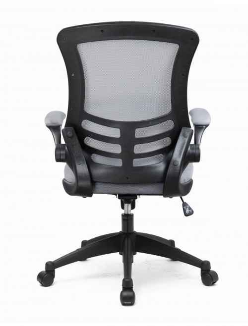 Mesh Office Chair Grey Luna Computer Chair BCM/L1302/GY by Eliza Tinsley - enlarged view