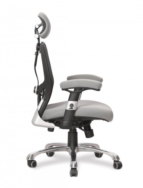 Nautilus Ergo 24 Hour Luxury Executive Mesh Office Chair Grey 121   8ftmuk6p Ergo Ktag Grey Office Chair 003 