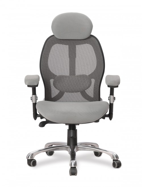 Ergo 24 Hour Chair Luxury Executive Mesh Office Chair Grey DPA/ERGO/GY