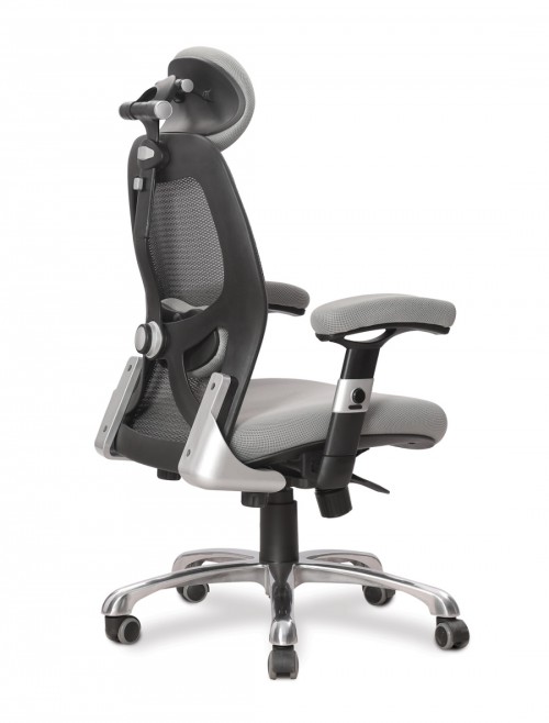 Ergo 24 Hour Chair Luxury Executive Mesh Office Chair Grey DPA/ERGO/KTAG/GY - enlarged view