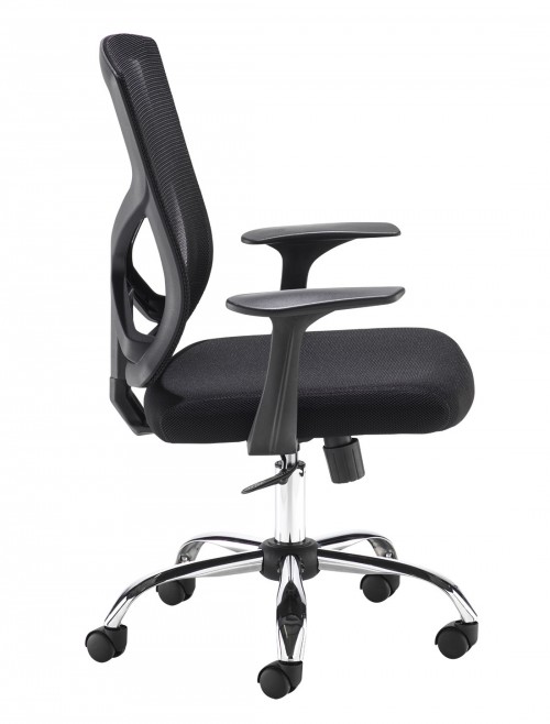 Mesh Office Chair Hale Black Operator Chair HAL300T1-K by Dams - enlarged view