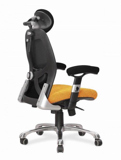 Ergo 24 Hour Chair Luxury Executive Mesh Office Chair Solano ERGO/YP110/BK - enlarged view