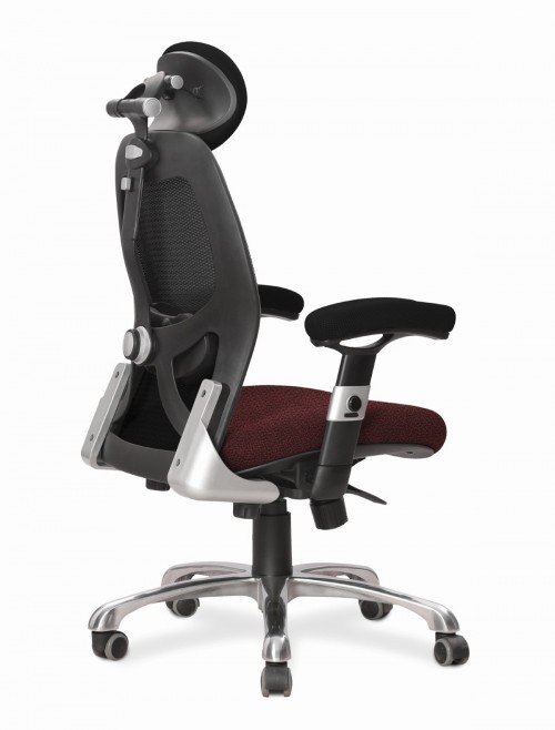 Ergo 24 Hour Chair Luxury Executive Mesh Office Chair Guyana ERGO/YP051/BK - enlarged view