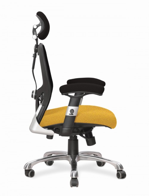 Ergo 24 Hour Chair Luxury Executive Mesh Office Chair Solano ERGO/YP110/BK - enlarged view