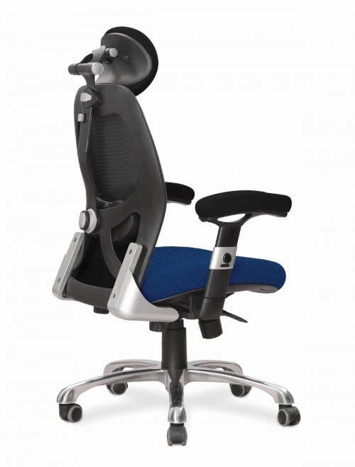 Ergo 24 Hour Chair Luxury Executive Mesh Office Chair Scuba ERGO/YP082/BK - enlarged view