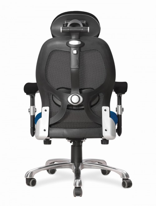 Ergo 24 Hour Chair Luxury Executive Mesh Office Chair Scuba ERGO/YP082/BK - enlarged view