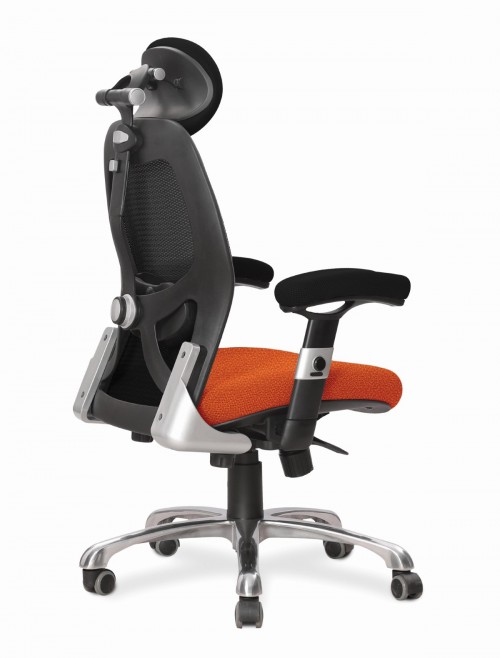 Ergo 24 Hour Chair Luxury Executive Mesh Office Chair Olympic ERGO/YP113/BK - enlarged view