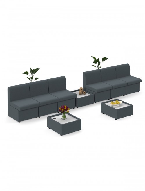 Social Spaces Table Alto Elapse Grey Coffee Table ALT50008-EG by Dams - enlarged view