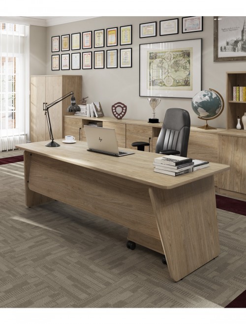 Office Storage Anson Executive Credenza Barcelona Walnut ANS-CRD-BW by Dams