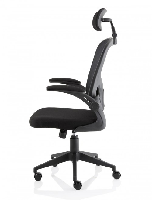 Mesh Office Chair Black Ace Executive Chair OP000317 by Dynamic - enlarged view