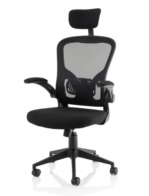 Mesh Office Chair Black Ace Executive Chair OP000317 by Dynamic