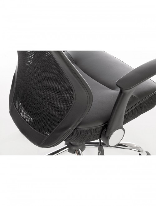 Mesh Office Chair Black Curve Executive Chair 6912 by Teknik - enlarged view