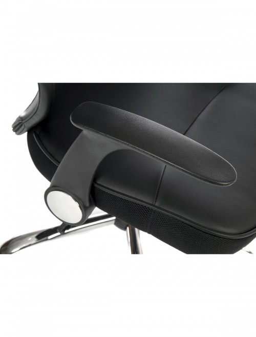 Mesh Office Chair Black Curve Executive Chair 6912 by Teknik - enlarged view