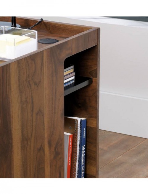 Home Office Desks Hampstead Park Walnut Desk 5420731 by Teknik - enlarged view