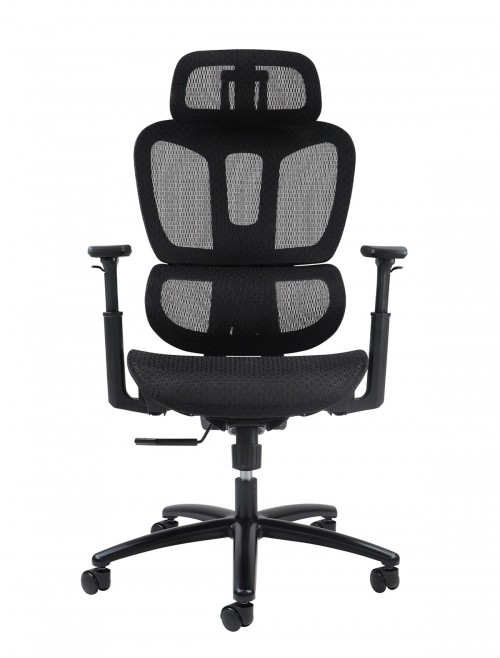 Mesh Office Chair Zala Black Operator Chair ZAL300T1-K by Dams - enlarged view