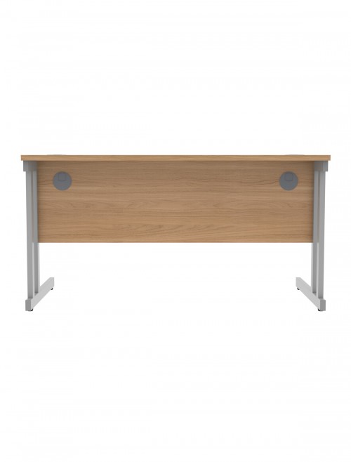 Office Desks TC Core Straight Desk Norwegian Beech 1400x800mm CORE1480DUBCH - enlarged view