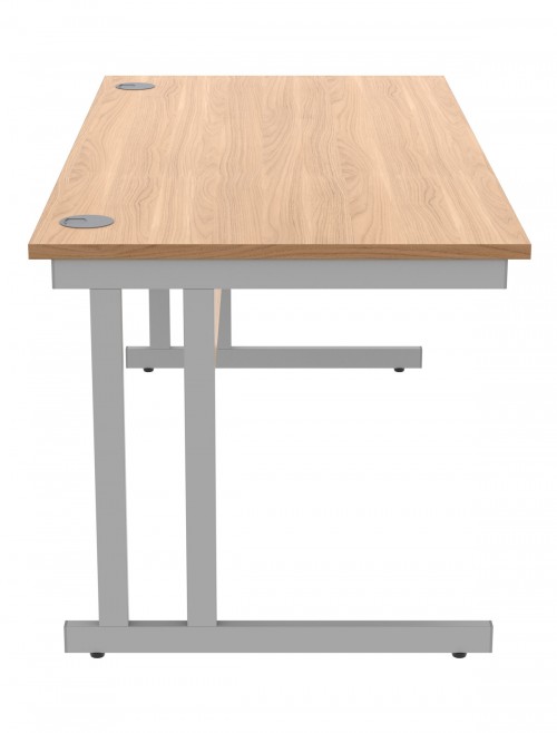 Office Desks TC Core Straight Desk Norwegian Beech 1600x800mm CORE1680DUBCH - enlarged view