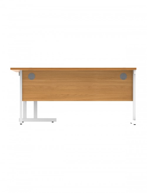 Office Desks Norwegian Beech TC Core 1600mm L Shaped Desk Right Hand CORE1612RHDUBCH - enlarged view