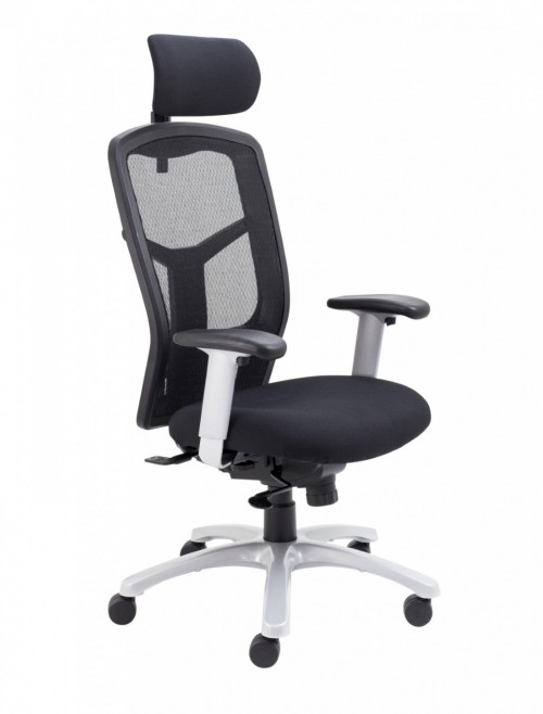 Office Chairs - TC Fonz Mesh Office Chair CH0730 (DUPLICATE) - enlarged view