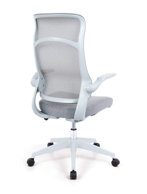 Mesh Office Chair Romsey High Back Grey Task Chair BCM/H476/GY by Nautilus - enlarged view