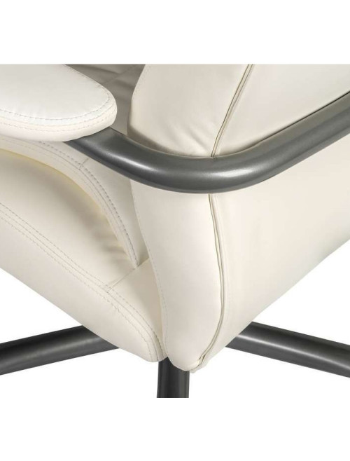 Office Chairs White Goliath Heavy Duty 24 Hour Executive Chair 6988 by Teknik - enlarged view