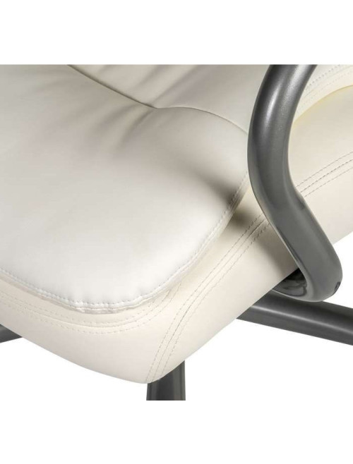 Office Chairs White Goliath Heavy Duty 24 Hour Executive Chair 6988 by Teknik - enlarged view