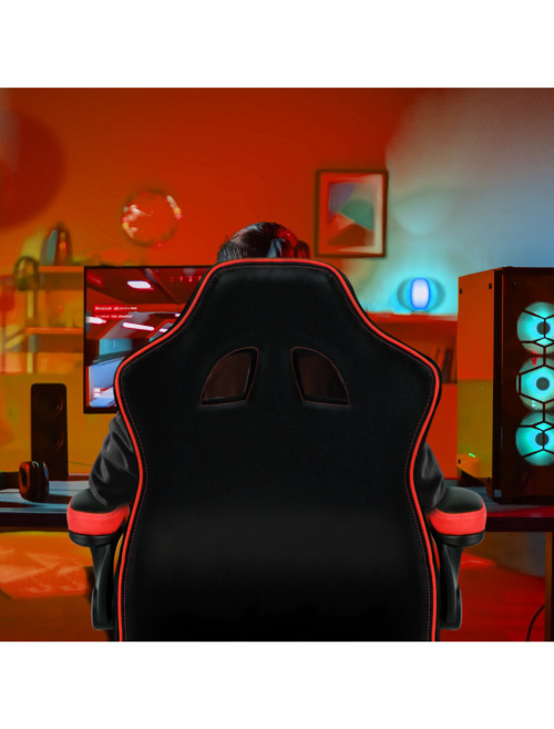 Gaming Chairs Predator Executive Office Chairs Black Red BCP/H600/BK/RD by Eliza Tinsley - enlarged view